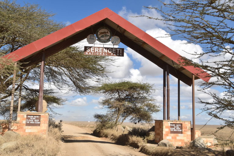 Serengeti Park entrance